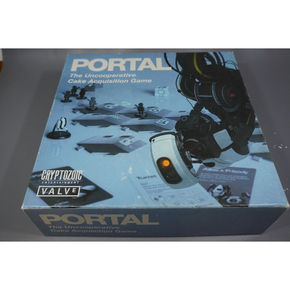 Portal: The Uncooperative Cake Acquisition Game (Board Game 2015) 99% COMPLETE